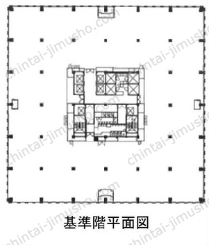 虎ノ門37森ビルの間取図