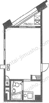 ウィンド新富ビルの間取図