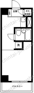 グランドメゾン新宿御苑の間取図