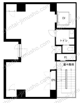 八丁堀鈴らん通りビル9Fの間取図