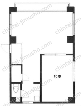 野尻マンションの間取図