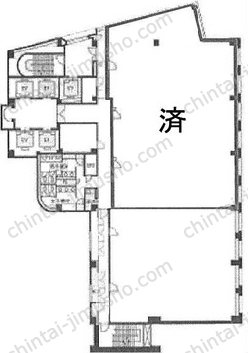 芝2丁目ビルの間取図