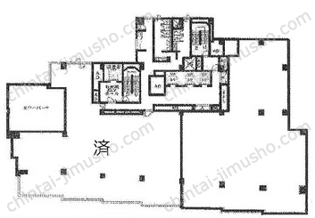 芝大門センタービルの間取図