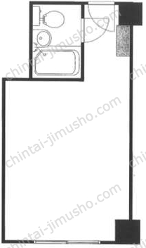 赤坂レジデンシャルホテル5階の間取図