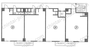 御徒町グリーンプラザの間取図