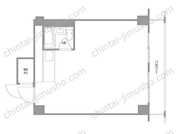 プリメーラ道玄坂の間取図