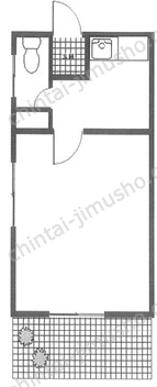 代官山ホームズの間取図