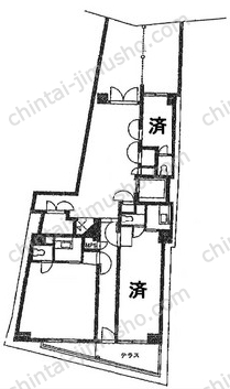 大塚NOZAKIビル1階の間取図
