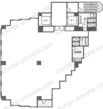 MOビル／TRANS-恵比寿 HQの間取図