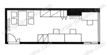 フリーアネックスビルの間取図