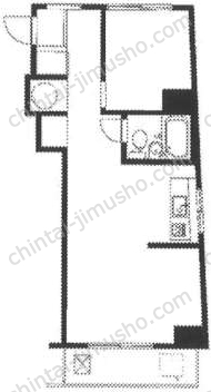 パレドール日本橋の間取図