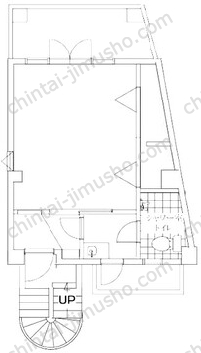 アイエスビル4階の間取図