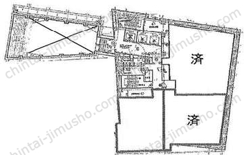 KDX新宿ビルの間取図