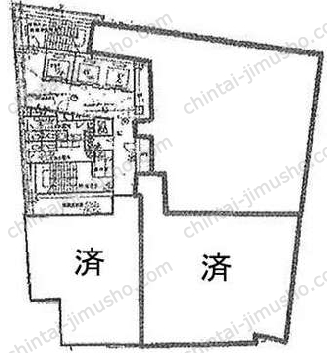 KDX新宿ビルの間取図