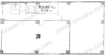 藤原ビルの間取図