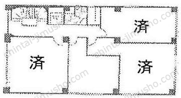 藤原ビルの間取図