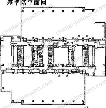 文京グリーンコートセンターオフィスの間取図