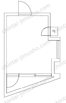 井上ビル12号館2Fの間取図