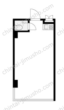 AKASAKA 8 BLDG.／赤坂8ビル2階の間取図