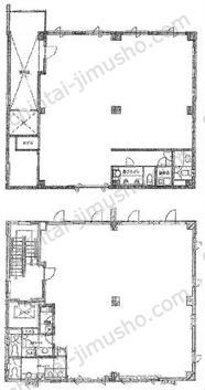 赤坂中西ビル別館の間取図