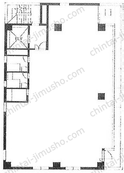 第2伊三美ビル6階の間取図