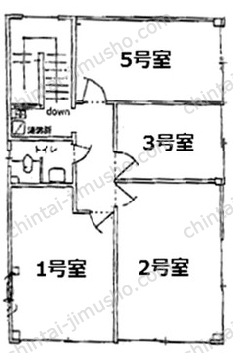 小山第一ビルの間取図