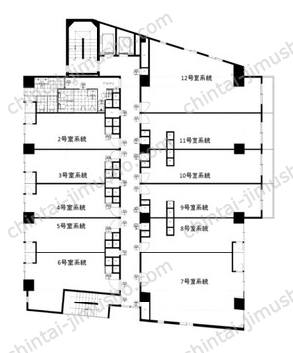 フロイントゥ三田の間取図