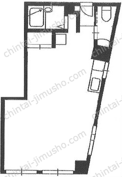 新宿岡田ビルの間取図