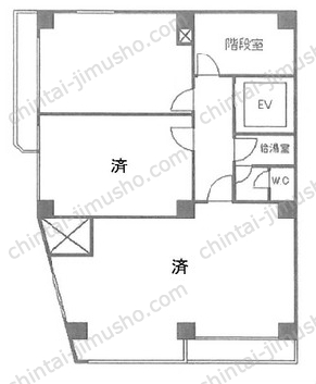 ハッピー本郷3階の間取図