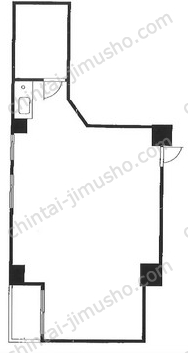 アークシティ池袋6階の間取図