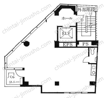 東英九段ビル7Fの間取図