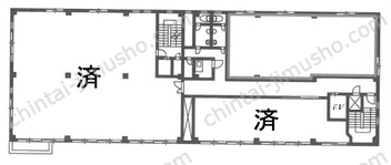大同ビルの間取図