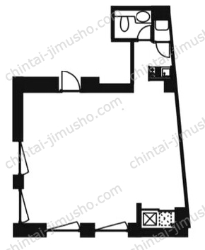 アーバンリゾート三軒茶屋ビル3階の間取図