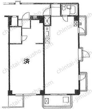 氷川アネックス2号館の間取図