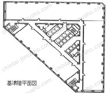 新宿第一生命ビルの間取図