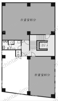 エコービル3階の間取図