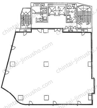 高田馬場216ビルの間取図