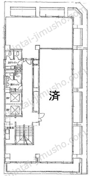 田中八重洲ビルの間取図