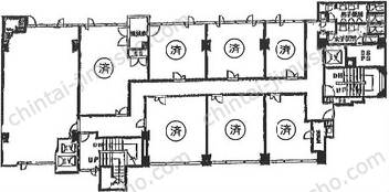 プラザ新大樹ビルの間取図