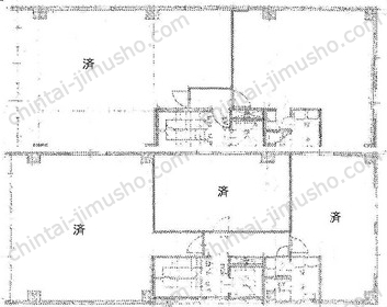 成瀬ビル3階の間取図