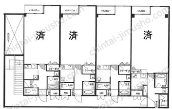 FRESCA神宮前3Fの間取図