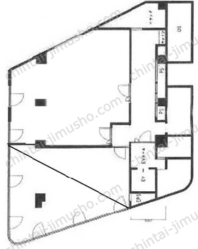 青山KYビル7階の間取図
