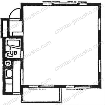 竹中スリービル4階の間取図