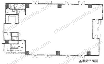 蒲田ビル5階の間取図