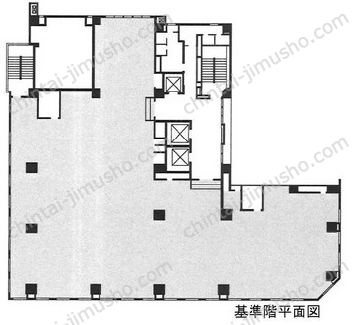田町スクエア／ビジネスエアポート田町の間取図