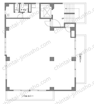 エビスKATOHビル5階の間取図