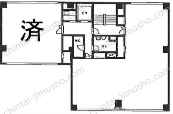高嶋ビルの間取図