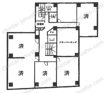 大同ビルの間取図