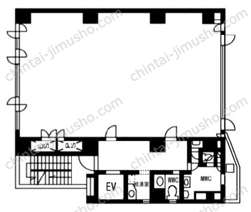 D’sVARIE御徒町ビル5階の間取図