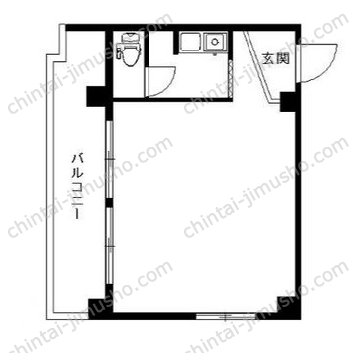 六本木明泉ビルの間取図